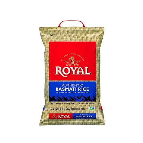 Royal Basmati Rice 10 Lb One Stop Halal