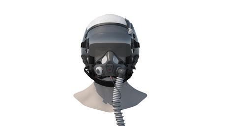 Navy Pilot Helmet 3D - TurboSquid 1224336