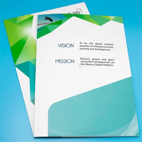 Corporate Folder Singapore Custom Business Presentation Folders