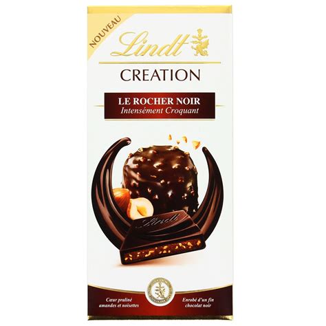 Livraison Domicile Lindt Chocolat Cr Ation Le Rocher Noir G