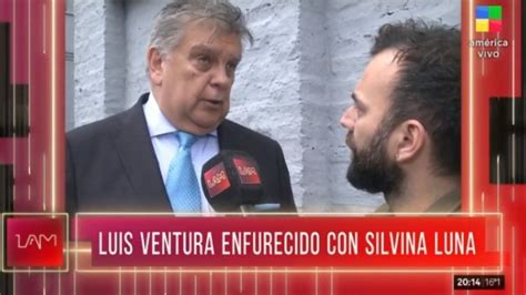 La picante respuesta de Luis Ventura a Silvina Luna por decir que tenía