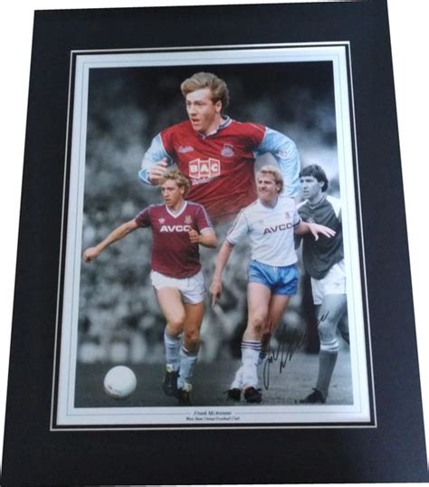 Frank McAvennie West Ham United Signed Montage Photo | Legends and Memories