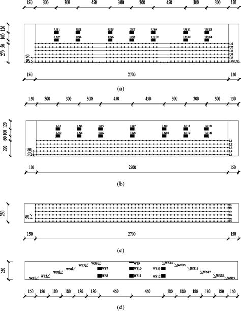 Detection Line And Strain Gauge Layout Diagram Unit Mm A Top Download Scientific Diagram