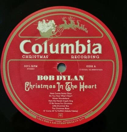 Bob Dylan ‎– Christmas In The Heart - Vinyl Pussycat Records