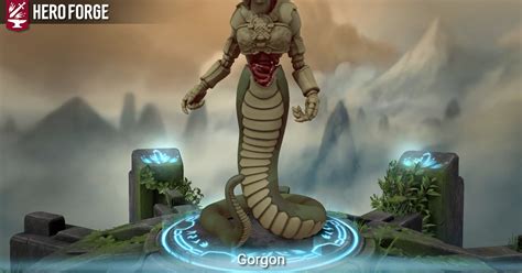 Gorgon Made With Hero Forge