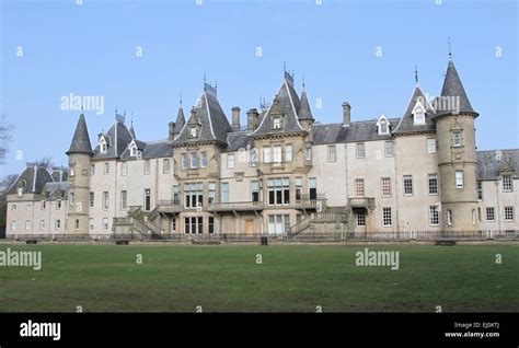 Exterior Of Callendar House Falkirk Scotland March 2015 Stock Photo Alamy