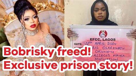 Inside Bobrisky S Controversial Prison Journey As He Is Released Youtube