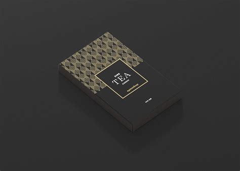 Tea Packaging Box Mockup :: Behance