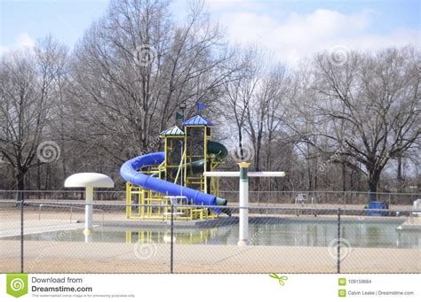 Waterslide and Amusement Park Stock Photo - Image of blast, holiday ...