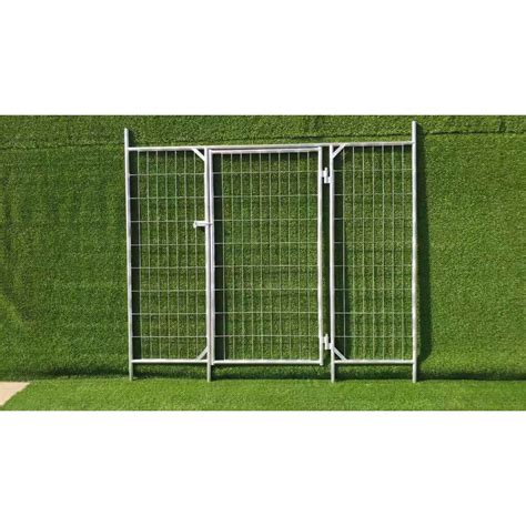 Temporary Fence Gate Gate In The Middle 2 1m High X 2 4m Long Premium Fence