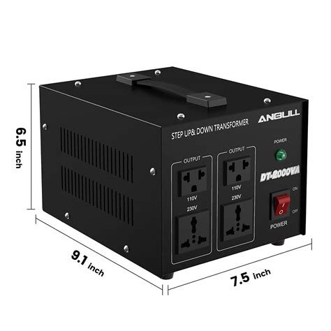 Anbull Voltage Converter 2000 Watt Voltage Transformer 220v 230v