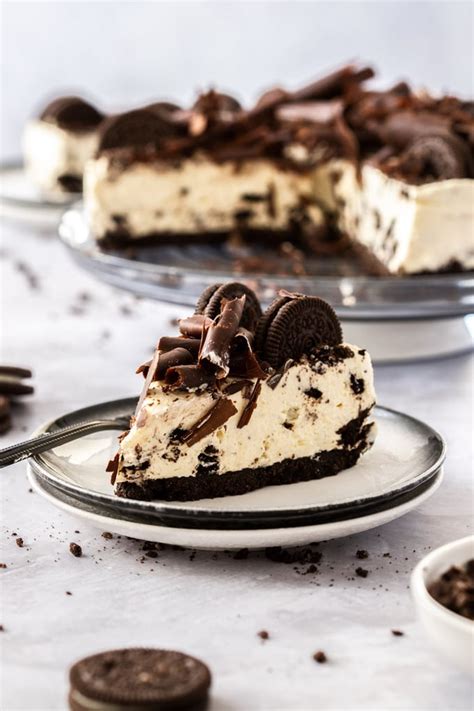 No Bake Oreo Cheesecake Recipe [+ Video] - BEST EVER! | Sugar Salt Magic