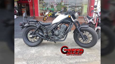 Honda Rebel CMX 300 500 Diablo Custom Works Twin Pipe Slip On Exhaust