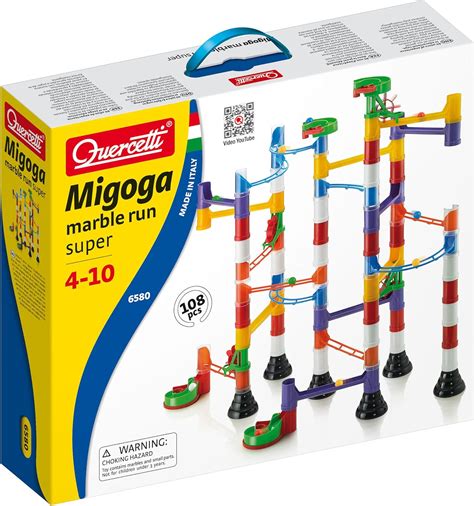 Quercetti Migoga Marble Run Super Gioco Di Costruzione Multicolore