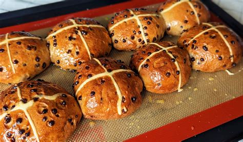 Chocolate Orange Hot Cross Buns Gluten Free