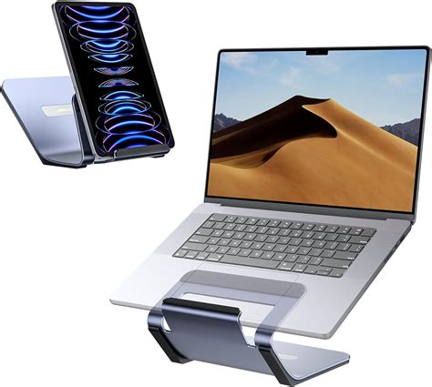 JSAUX Laptop Ständer 2 in 1 Computer Erhöhung und Tablet Ständer