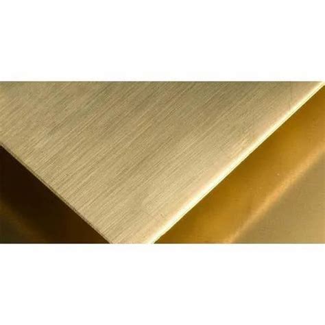 Polished Brass Sheet For Industrial Square At Rs 480 Kg In Mumbai