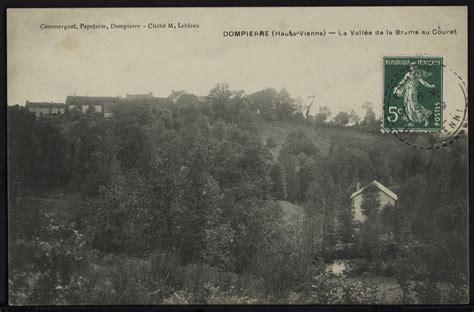 Dompierre Les Eglises La Vall E De La Brame Au Couret Carte