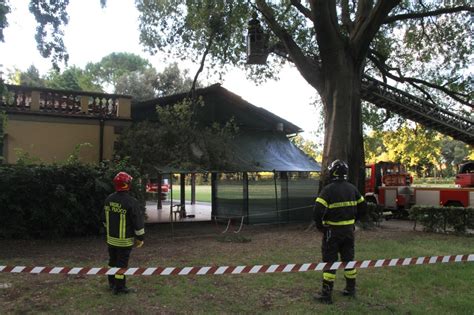 Cascine Ramo Cade Sul Centro Anziani Nel Prato Del Quercione La