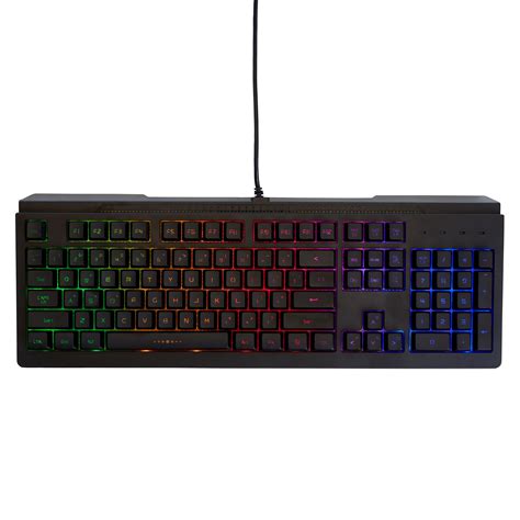 Atrix Membrane Wired Gaming Keyboard With Rgb Lighting Gamestop