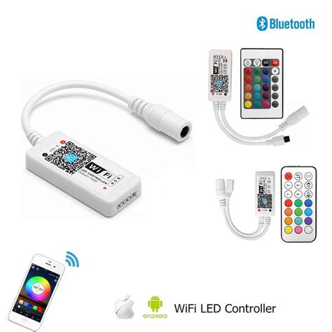 Wifi Bluetooth RGB RGBW Magic Home LED Controller Mini DC 5V 12V 24V