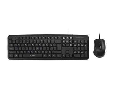 Клавиатура и мышь CBR KB SET 710 Black USB купить по выгодной цене в ...
