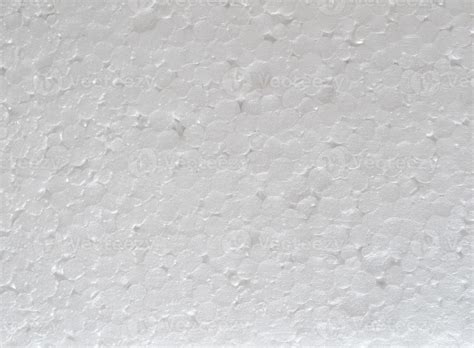 White Expanded Polystyrene Plastic Texture Background Stock