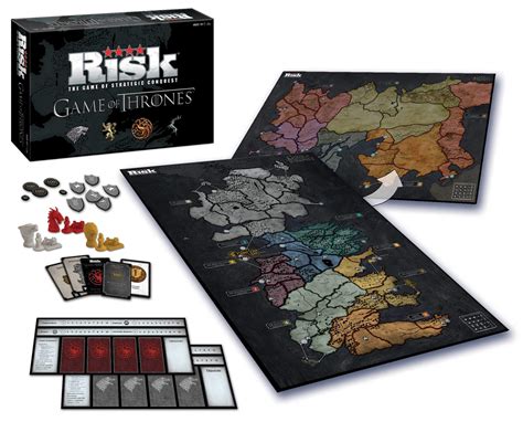 Usaopoly Risk Game Of Thrones Strategy Board Game The For Game Of