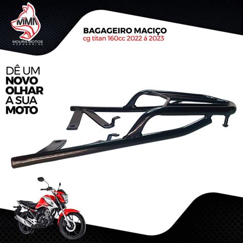 Bagageiro Maci O Cg Titan Cc Ano Moura Motos