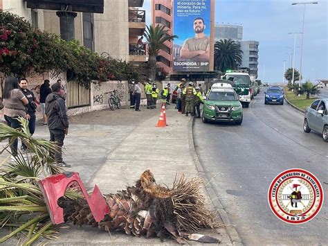 Radio Antofagasta Online On Twitter Esta Ma Ana Choque De Veh Culo