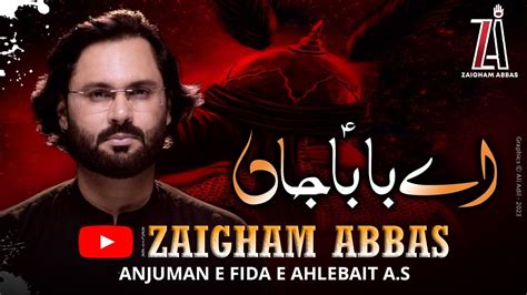 Aye Baba Jaan Zaigham Abbas Rizvi Muharram Nohay 2023 YouTube