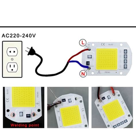 Jual Hpl Chip W V High Power Led Lampu Sorot Watt Volt