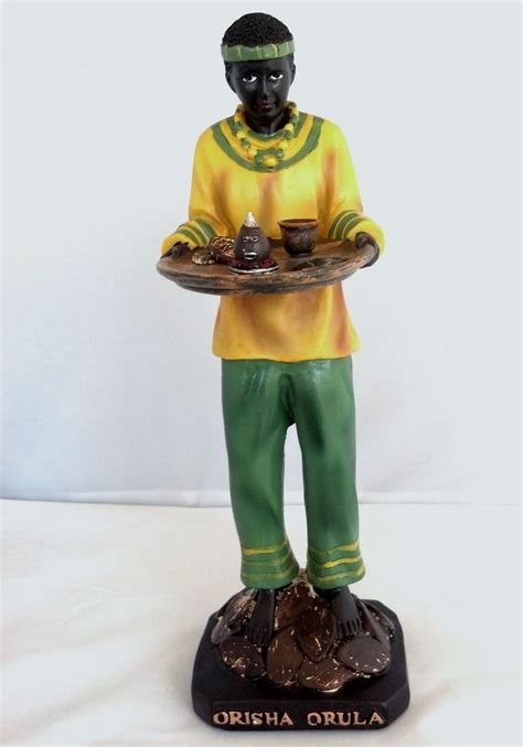 New 12 Inch Statue Orisha Orula Orunla Estatua Santeria Lucumi Orisha