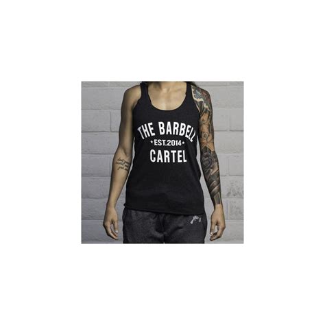 THE BARBELL CARTEL - Womens Classic Logo Racerback - DrWod