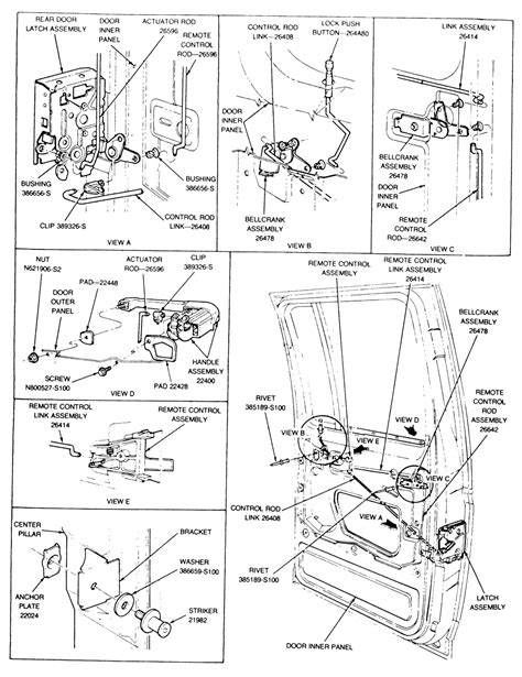 E150 Rear Door Latch Diagram Wiring Diagram Pictures