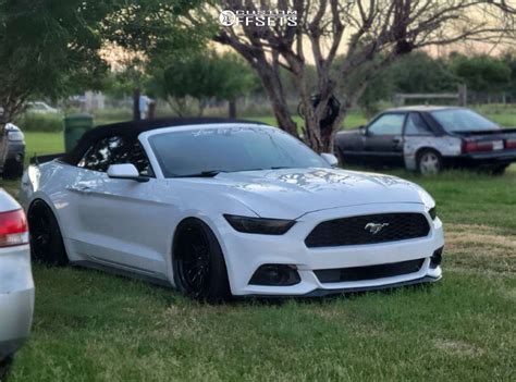 2015 Ford Mustang With 19x11 15 Aodhan Ds06 And 255 35R19 Landsail