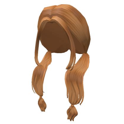 Flowy Tied Front Pigtails In Ginger S Code Price Rblxtrade