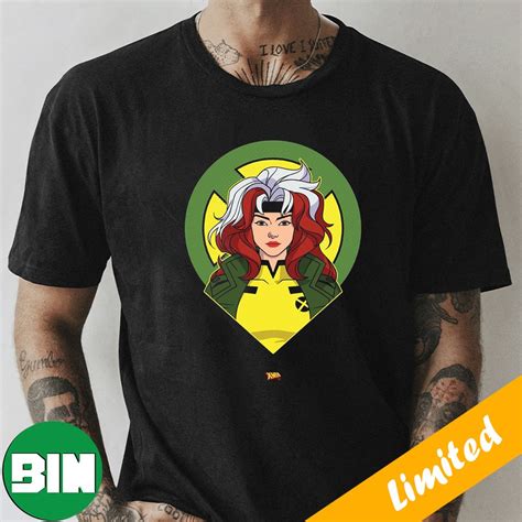 Rogue First Look At X-Men 97 Character Posters T-Shirt - Binteez