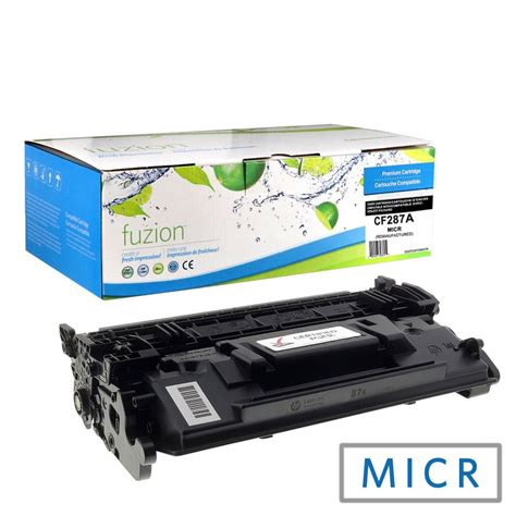 Hp Cf287a 87a Remanufactured Micr Toner Compatible Toner Group