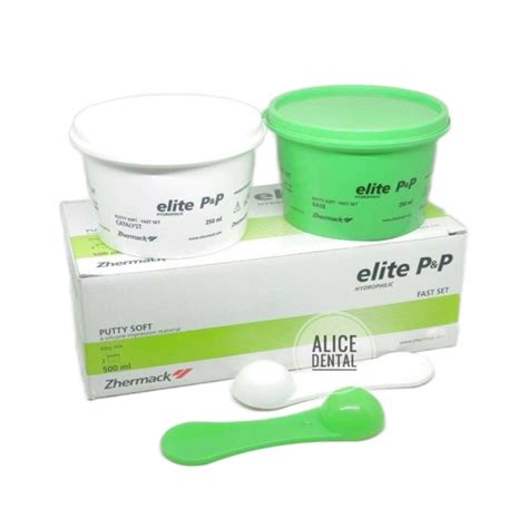 Jual Dental Putty Zhermack Elite Double Impression Zhermack Rubber Base