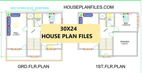 30 * 24 house plan- House Plan Files