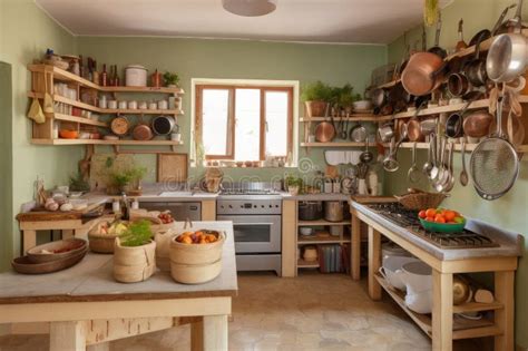 Eco Friendly Kitchen With Recycled And Reused Materials For Creating