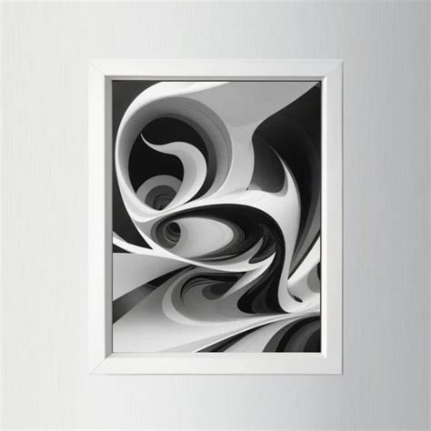 Abstract Black and White Wall Art Printable Artwork - Etsy