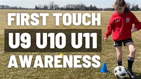 First Touch And Awareness Drills U11 Individual Session U9 U10 U11 Football Soccer Drills