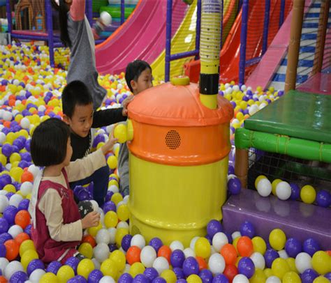 Ball Blower Indoor Playground System Cheer Amusement Ch Ec20150112