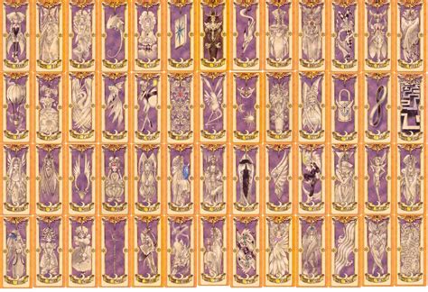 Clow Cards Tarot The usual structure major arcana