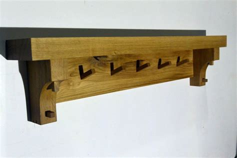 Oak Coat Racks With Shelf - Tradingbasis