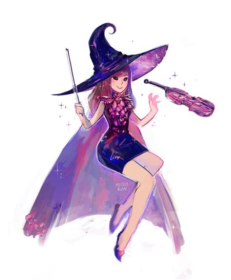 Witch Pose Drawing Reference