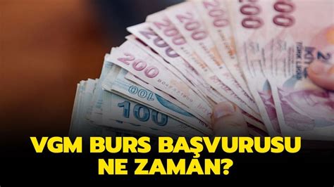 VGM burs başvuruları 2021 ne zaman alınacak VGM burs başvurusu nasıl