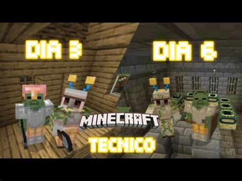 Minecraft técnico sobrevivo 6 días en minecraft nether y encontramos